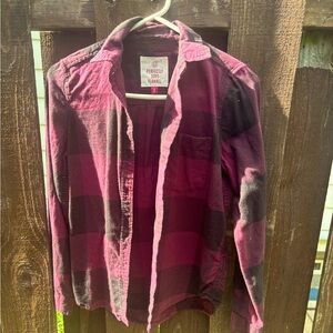 Black and Purple Flannel